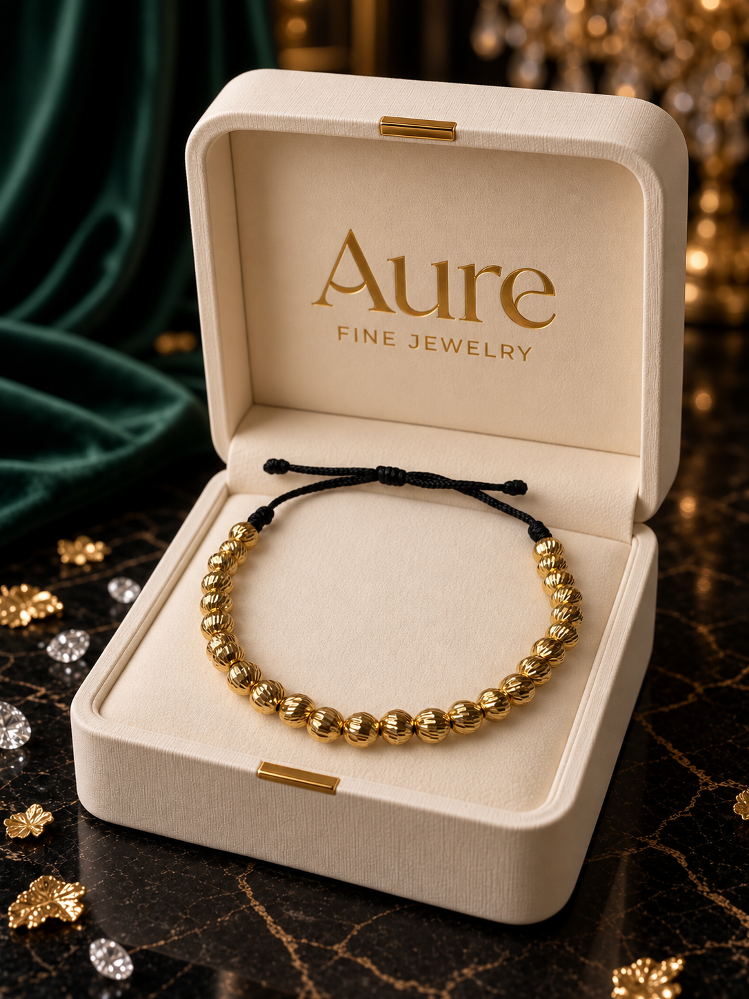 Infinite Aure 18K Solid Gold Bracelet