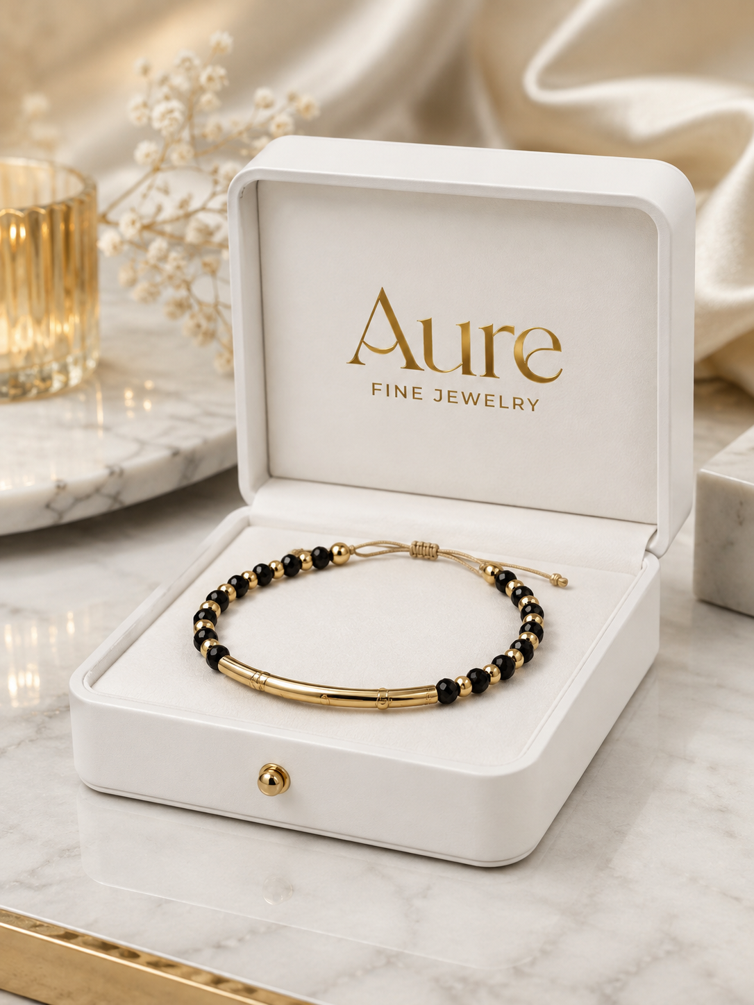 Eternal Glow 18K Solid Gold Bracelet