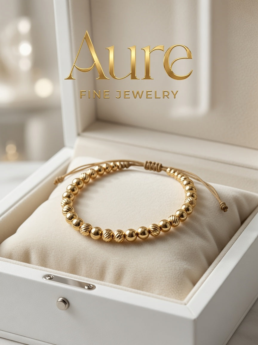 Golden Horizon 18K Solid Gold Bracelet