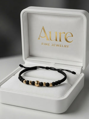 Aure Eternity 18k Solid Gold Bracelet